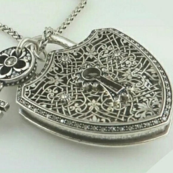 Brighton Sahuri Padlock Long Necklace - Picture 4 of 8